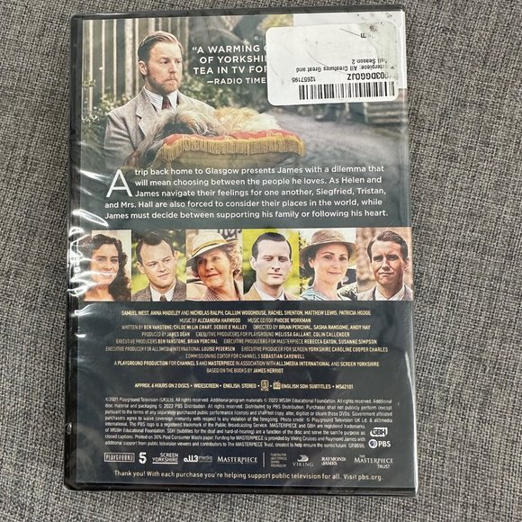 PBS All Creatures Great & Small Season 2 DVD Based on The Worldwide Bestselling - Picture 3 of 7